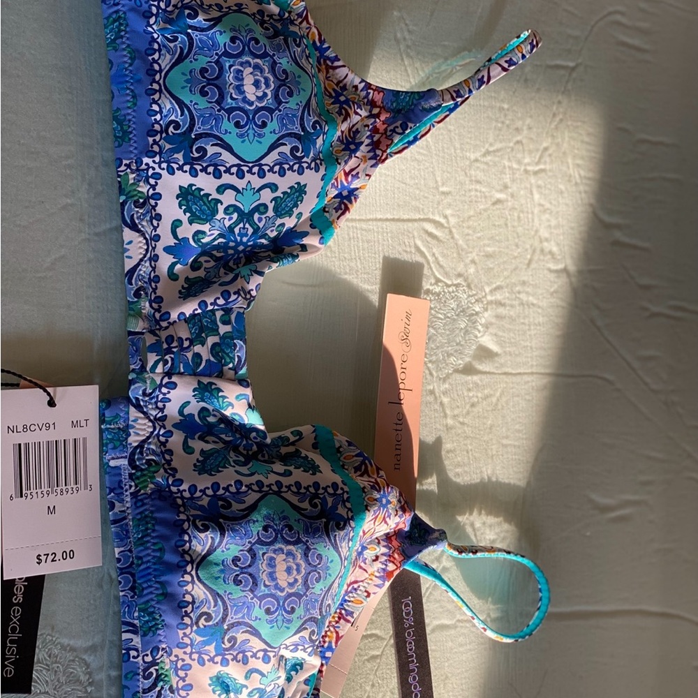 Nanette Lepore NWT 2 piece swimsuit - Picture 3 of 4
